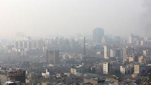وضعیت قرمز ده منطقه تهران به علت آلودگی هوا