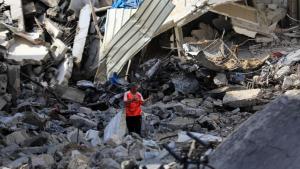 ادامه حملات هوایی اسرائیل به غزه در روز اول عید فطر