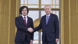 Ердоған Грузия премьер-министрі Иракли Кобахидземен кездесті