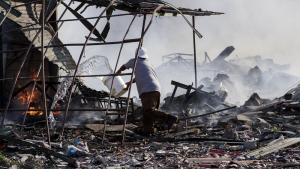 Explosiones en mercado de pirotecnia en México dejan 36 muertos