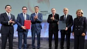 土耳其与西班牙两国总统出席商业论坛