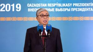 Qazaxıstan prezidentinin andiçmə mərasimi