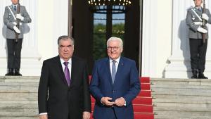 دیدار روسای جمهور آلمان و تاجیکستان در برلين