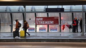 En Alemania se hace una gran huelga en el sector de transporte