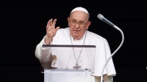 Papa Francesco  ha reagito alla violenza dell'Israele a Gaza