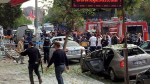 Merénylet egy isztambuli rendőrőrs ellen