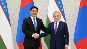 Моңғолия президенті Өзбекстанда