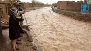 مسدود شدن برخی از راه‌های مواصلاتی در افغانستان  بدلیل بارش باران و سیل
