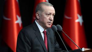 Prezident Erdogan, Gazagystanyň Premýer-ministrini Kabul Etdi