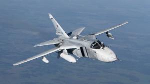Ukrayna Rusiyanın ''Su-24M'' tipli bombardmançı təyyarəsini vurdu