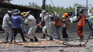Al menos 10 mineros quedan atrapados en una mina en Coahuila, México