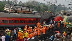 Vasúti szerencsétlenség Indiában