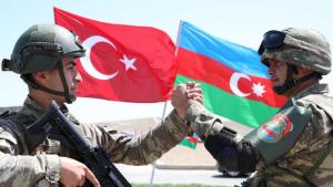 همبستگی دولت، ملت و ارتش ترکیه و آذربایجان به روایت تصویر