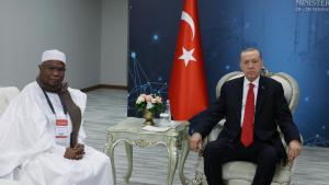 土耳其总统接见伊合组织秘书长