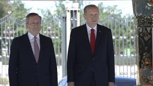 اردوغان و دراگی‌دن اورتاق مطبوعات توپلانتیسی
