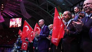 Erdoğan díszvacsorát adott a Konyában tartózkodó vendég állam- és kormnyfők tiszteletére