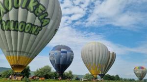 بالن‌های کاپادوکیه در آسمان صربستان به پرواز درآمدند