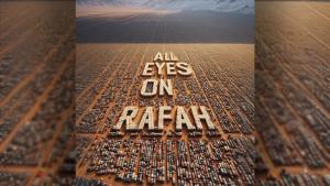 "All eyes on Rafah" diventa virale su instagram