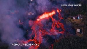 La lava se extiende por Hawái tras la erupción del volcán Kilauea