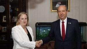 Με την Πρέσβειρα των ΗΠΑ συναντήθηκε ο Τατάρ
