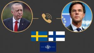 Telefonata Erdogan-Rutte, në fokus kërkesa e Suedisë dhe Finlandës për anëtarësim në NATO