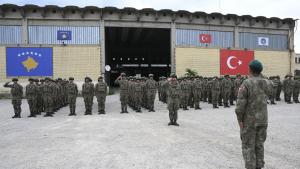 Турският военен контингент пристигна в Косово