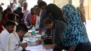 印度于4月19日开始的七阶段大选投票已结束