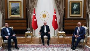 أردوُغان ایران ینگ داشاری ایشلر وزیرینی قابول اتدی