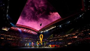 قطر میں فیفا عالمی کپ کی رنگا رنگ تقریب کا آغاز