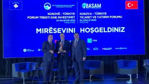 Косово  - Түркия Соода жана инвестиция форуму Приштинеде өттү