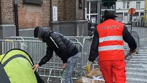 Belgiumban továbbra is az utcán hagyják a fedél nélkül maradt menedékkérőket