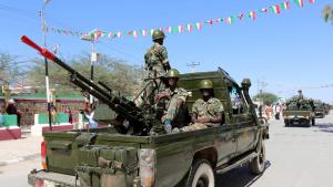 索马里兰士兵和反对派武装组织发生冲突
