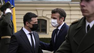 فرانسه بیلن اوکراین جمهور باشلیغلری سوزلشدی