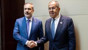دیدار وزرای خارجه ترکیه و روسیه در لائوس