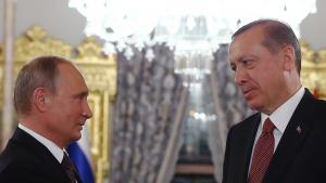 Эрдоган менен Путиндин жолугушуусу