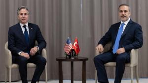 دیدار وزرای امور خارجه ترکیه و آمریکا در پراگ