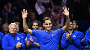 Roger Federer se retiró del tenis