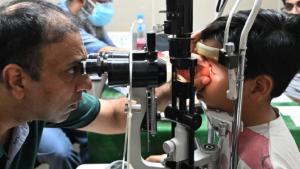 شیوع بیماری مسری "قرمزی چشم" در پاکستان