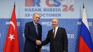 Ärdoğan belän Putin küreşep söyläşte