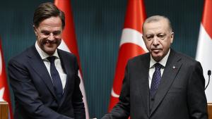 Претседателот Ердоган и холандскиот премиер Руте разговраа за членствата на Финска и Шведска во НАТО