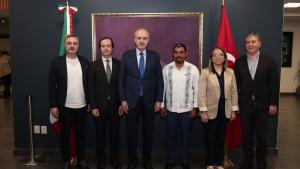 دیدارهای رئیس مجلس ملی ترکیه در مکزیک
