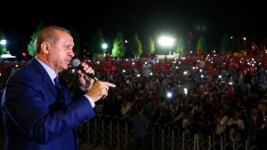 Erdogan termina guardia democratica