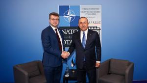Întâlnirile lui Çavuşoğlu din marja reuniunii NATO de la București