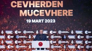 رئیس جمهور ترکیه در مراسم افتتاح کارخانه تولید کاربید بُر سخنرانی کرد