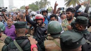 سری لنکا میں پر تشدد واقعات میں اڑھائی سو افراد زیر حراست