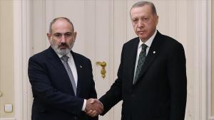 حضور نیکول پاشینیان در مراسم تحلیف اردوغان