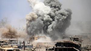 叙利亚巴布县发生恐怖袭击1名儿童丧生