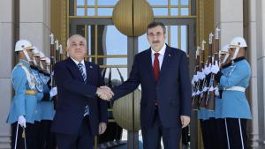 نخست‌وزیر آذربایجان با معاون رئیس‌جمهور ترکیه دیدار کرد
