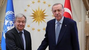گفتگوی تلفنی رئیس جمهور ترکیه و دبیر کل سازمان ملل