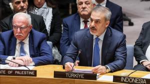 Ομιλία Φιντάν στην ισραηλινοπαλαιστινιακή σύνοδο στο ΣΑ του ΟΗΕ